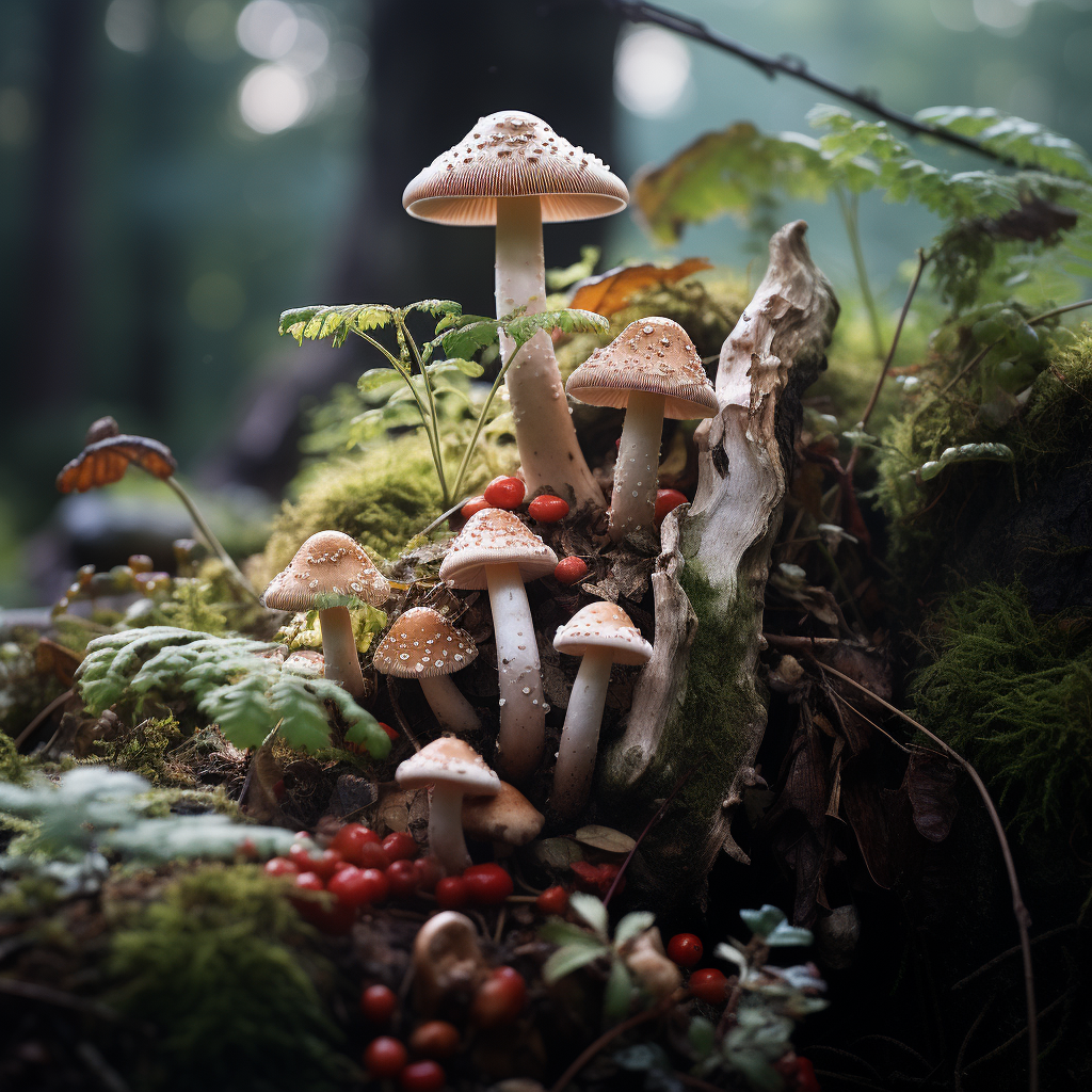 mushroom foraging