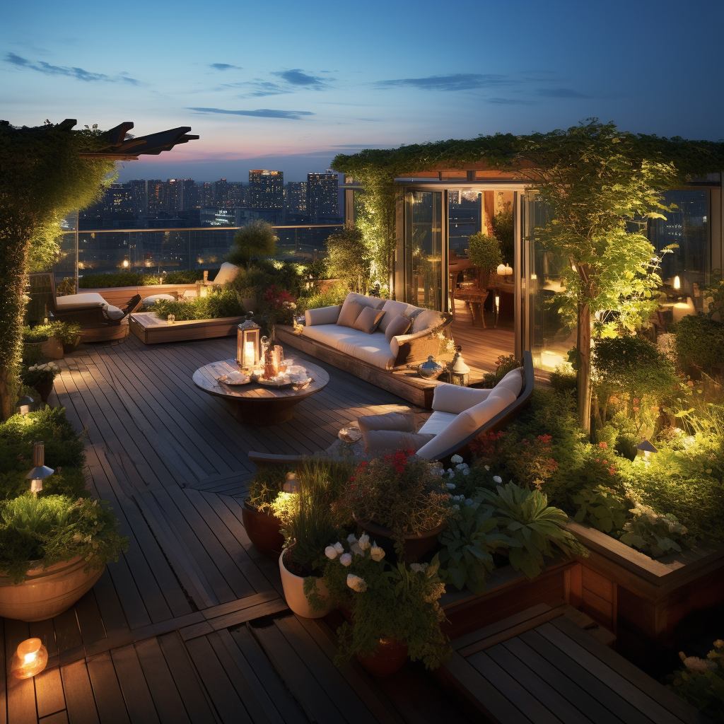 rooftop gardens