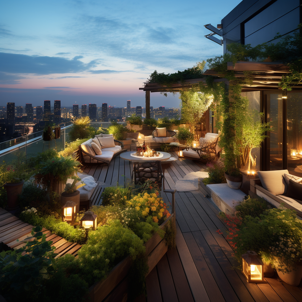 rooftop gardens